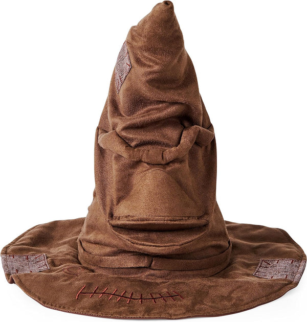 Wizarding World, Talking Sorting Hat with 15 Phrases for Harry Potter Pretend Play Kids’ Fancy Dress Role Play Toys for Ages 5 and up