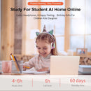 Kids Unicorn Wireless Headphones - Rhinestone Girls Bluetooth Headset with Mic, Safe Volume Limiting, Perfect for Study, Online Streaming, and Birthday Surprises!"