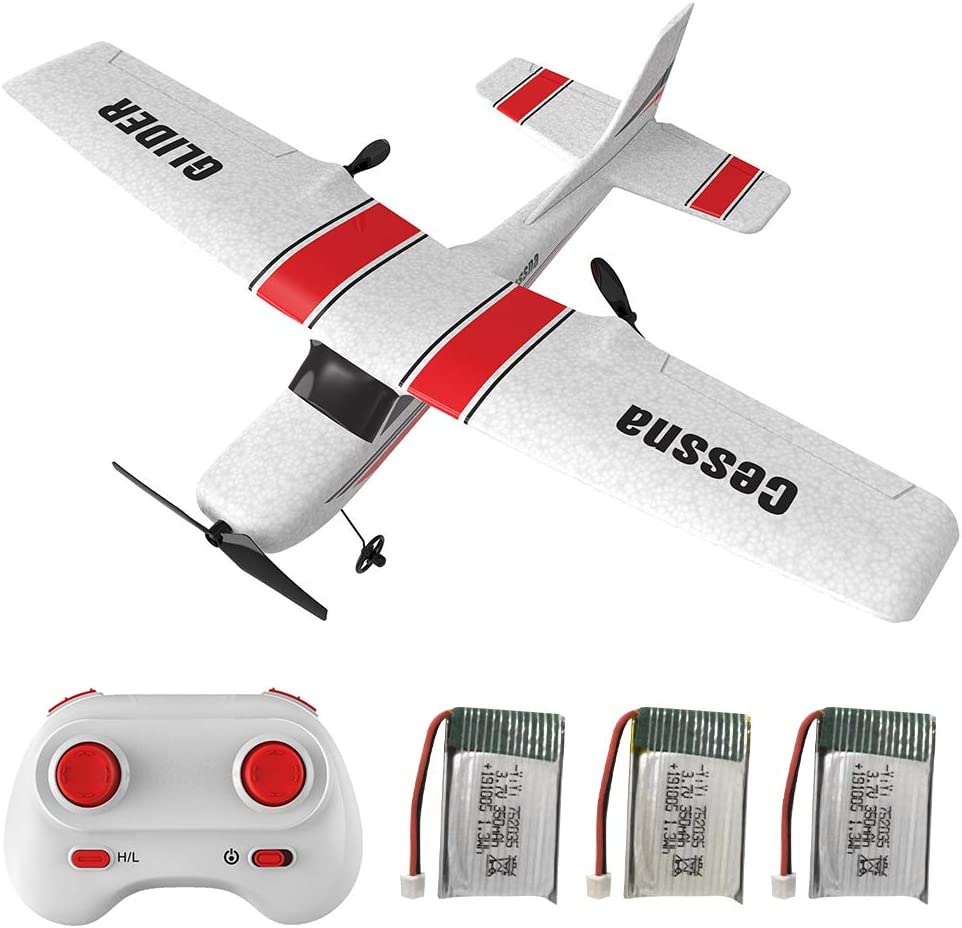Z53 RC Plane 2.4GHz Imported Gyroscope EPP Remote Control Aircraft RC Glider Plane Toy RC Airplane for Adults and Kids Remote Control Glider 3 Battery