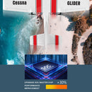 Z53 RC Plane 2.4GHz Imported Gyroscope EPP Remote Control Aircraft RC Glider Plane Toy RC Airplane for Adults and Kids Remote Control Glider 3 Battery