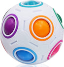 Magic Rainbow Ball, Fidget Ball Speed cube Puzzle Ball Cube Brain Teasers Educational Toy Stocking Filler For Kids & Adults