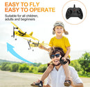 2.4GHz 2 Channel RC Plane FX-803 RC Airplane Built-in Gyro EPP RC Aircraft Glider For Beginner, Kids, and Adult