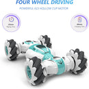 RC Stunt Car 2.4GHz 4WD Hand Controlled Watch Gesture Sensor Remote Control Deformable Electric Toy Cars Gift for Kids Boys Birthday