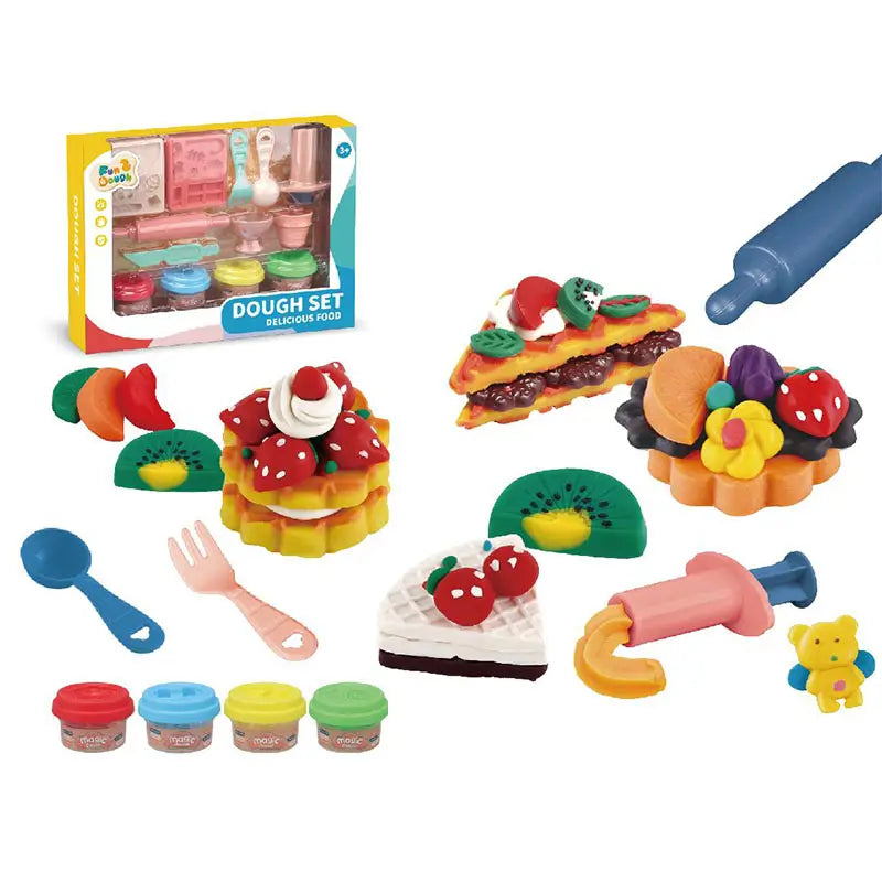 Playdoh Multifunction Activity Set for Children Aged 3 Years and Up with Endless Mold and Shape Possibilities