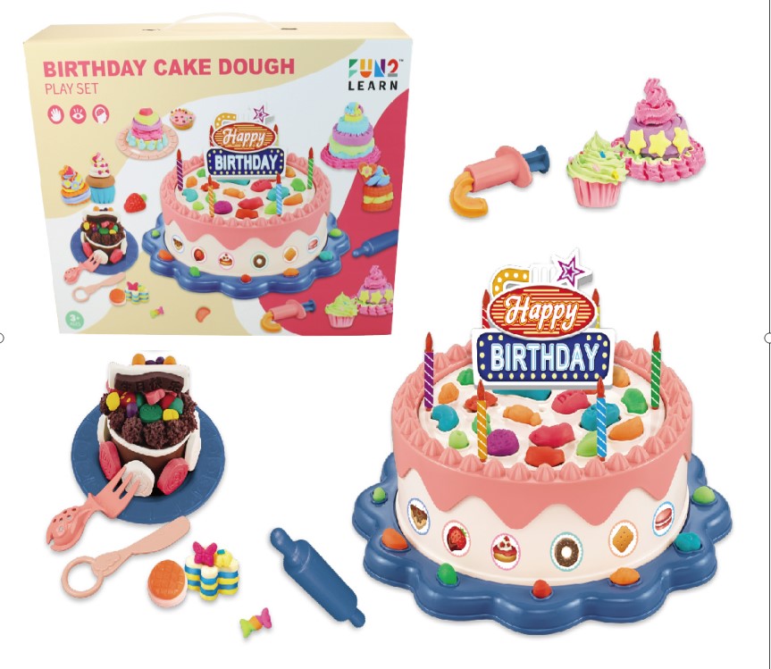 Playdough Multifunction Activity Set for Children Aged 3 Years and Up with Endless Mold and Shape Possibilities