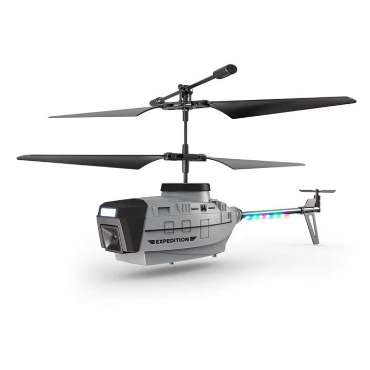 RC Helicopter Drone 4K Dual Camera Obstacle Avoidance Air Gesture Intelligent Hover LED Light Toys Gifts for Boys
