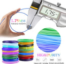 3D Pen Filament Refills PLA 20 Colors 1.75mm 3D Printing Pen Filament 16.4 Feet Per Colour Total 328 Feet For 3D Pen