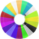 3D Pen Filament Refills PLA 20 Colors 1.75mm 3D Printing Pen Filament 16.4 Feet Per Colour Total 328 Feet For 3D Pen