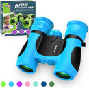 Waterproof 8x21 Kids Binoculars - Compact Zoom for Outdoor Adventures & Events