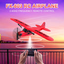 2.4GHz 2 Channel RC Plane FX-803 RC Airplane Built-in Gyro EPP RC Aircraft Glider For Beginner, Kids, and Adult