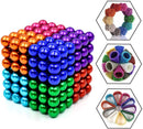 216pc Rainbow 5mm Magnet Balls Fidget Toy for Desk and Stress