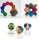 216pc Rainbow 5mm Magnet Balls Fidget Toy for Desk and Stress